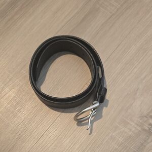 Black Leather Belt